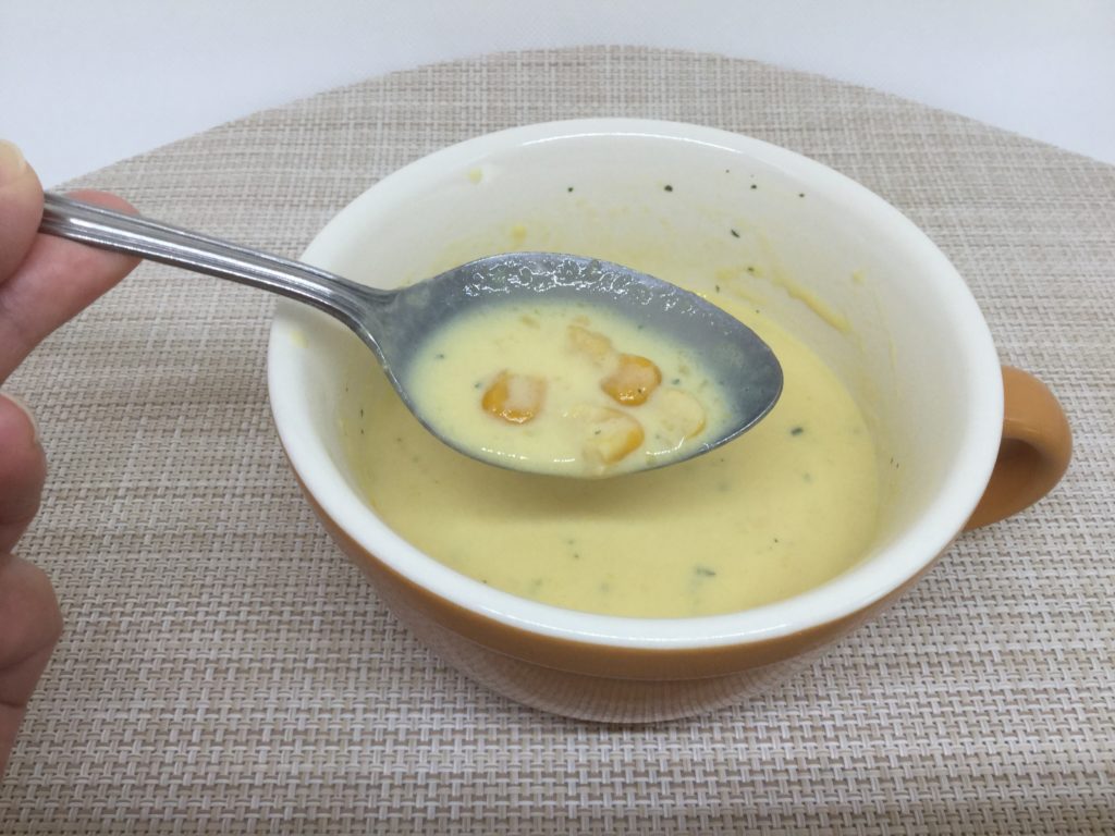 コープ日本のコーンスープのレビューと口コミ、北海道産原料使用！