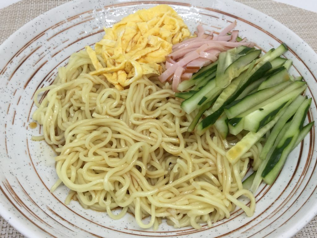 コープの冷やし中華のレビューと口コミ つるっとコシのある生麺 コープの食材宅配やりま専科