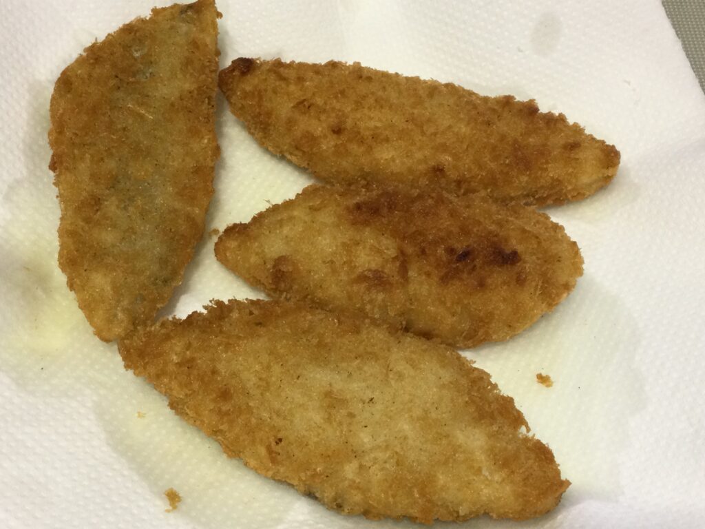 コープの白身魚フライのレビューと口コミ、クセのないホキ使用 