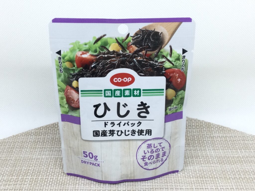 コープのひじきドライパックのレビューと口コミ 離乳食にも便利 コープの食材宅配やりま専科